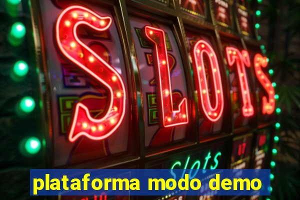 plataforma modo demo